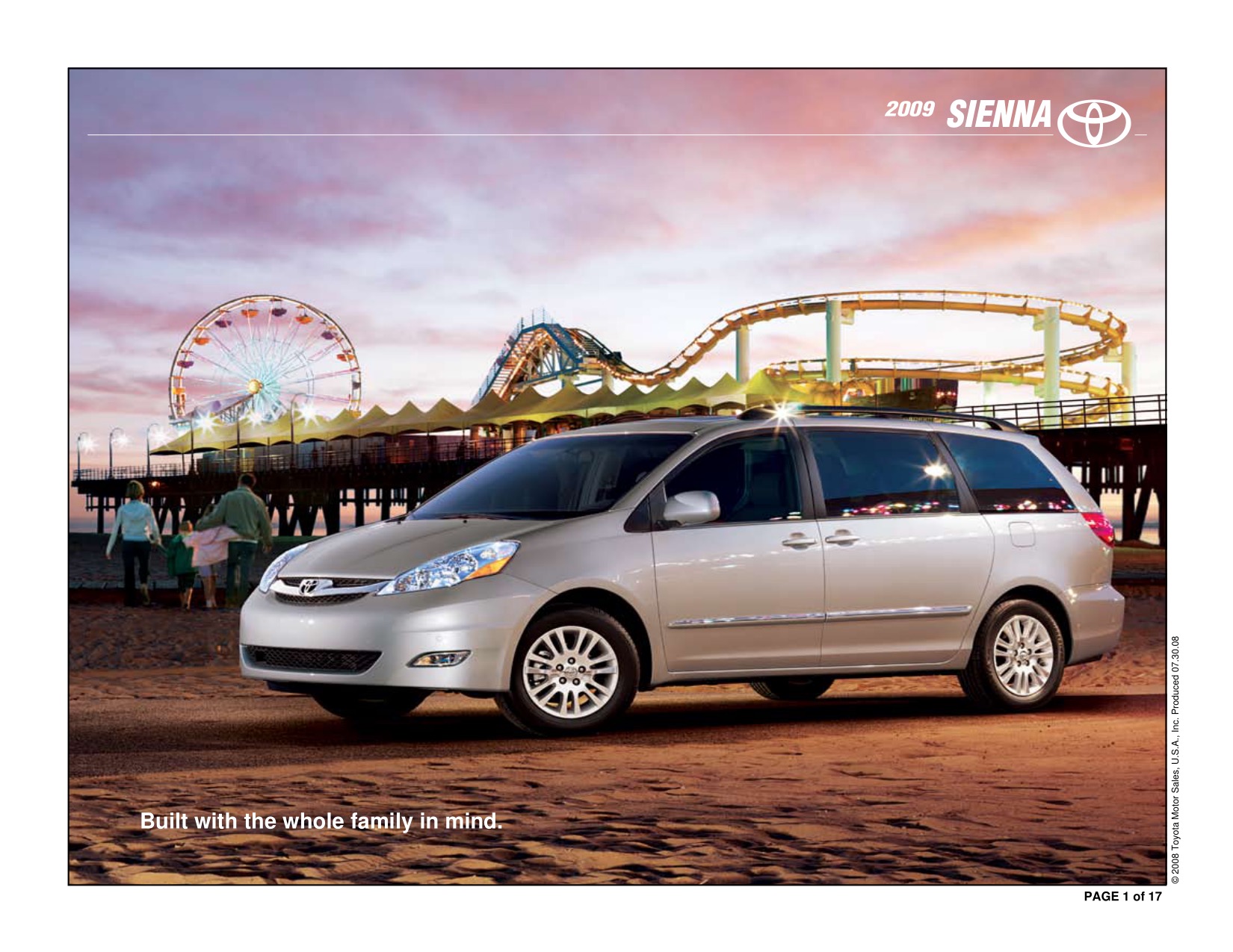 2009 Toyota Sienna Brochure Page 9